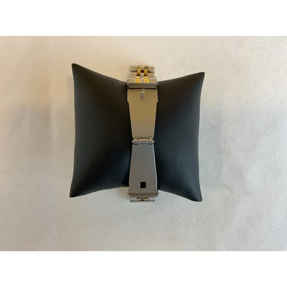 Bulova Two Tone Black Dial, about 40mm